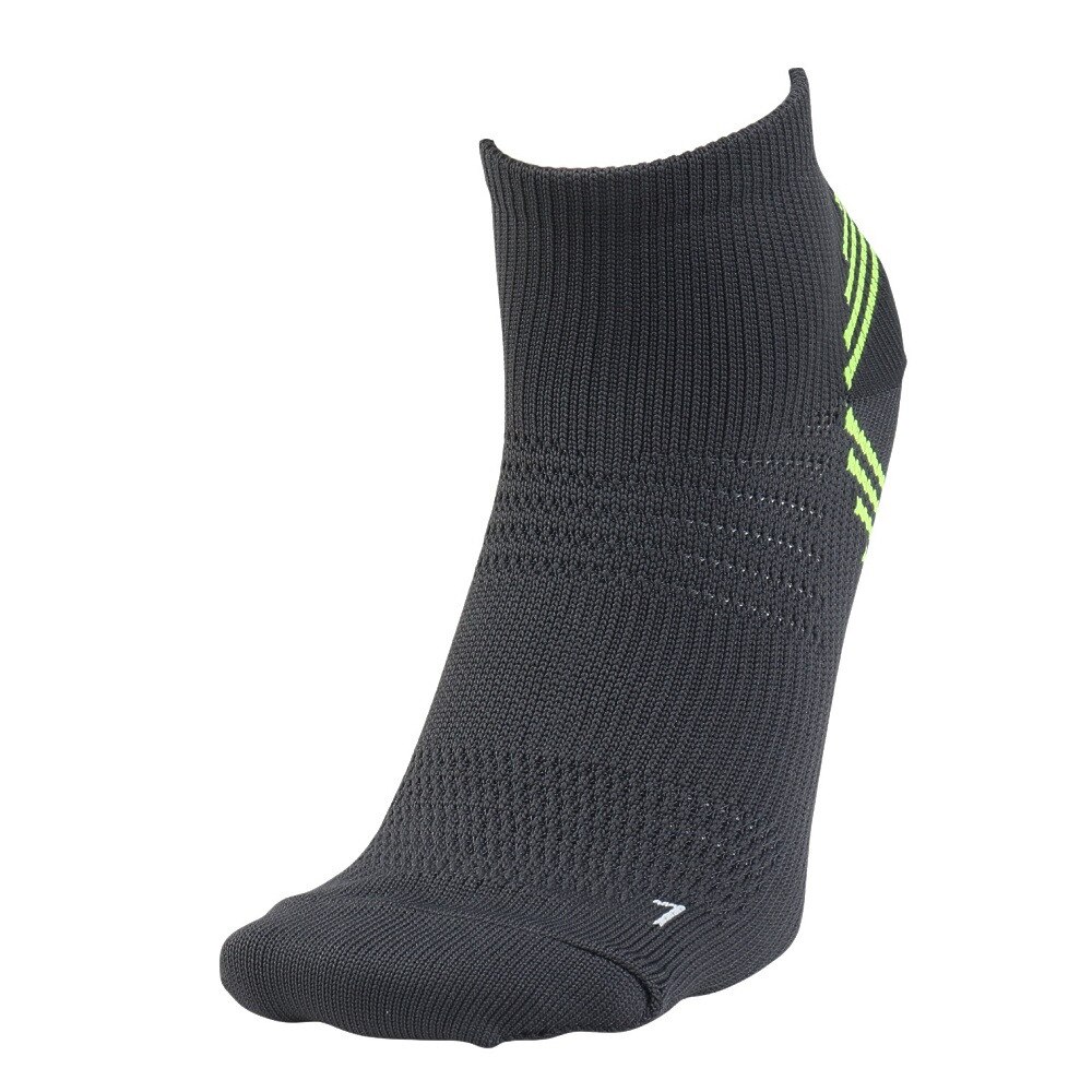 ジローム（GIRAUDM）（メンズ）靴下 シャインブロック アンクルソックス 3足組 25-28センチ YELBLUBLK SK5S0008-WA894-GRGSA YEL 伸縮 シンプル 遮熱素材