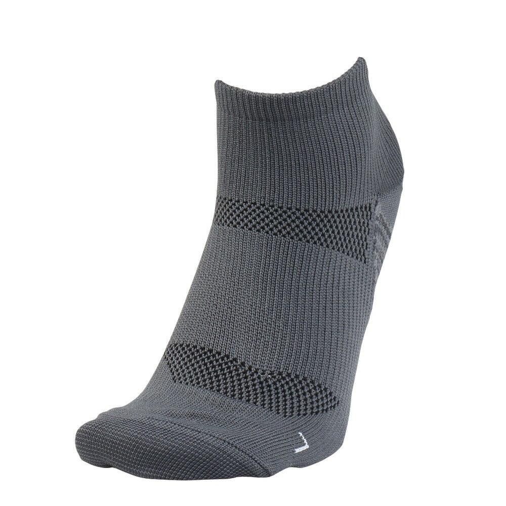 ジローム（GIRAUDM）（メンズ）靴下 シャインブロック アンクルソックス 3足組 25-28センチ GRYBLUBLK SK5S0009-WA894-GRGSA GRY 伸縮 シンプル 遮熱素材
