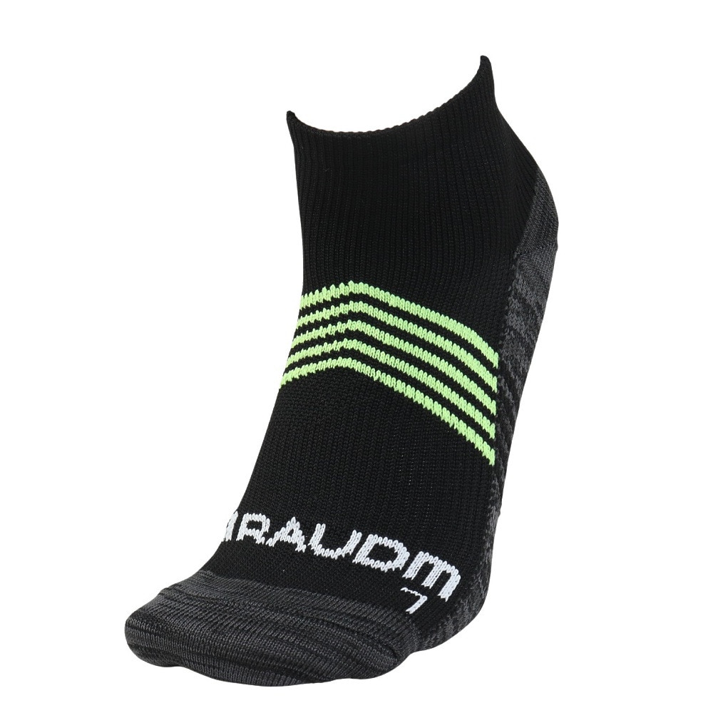 ジローム（GIRAUDM）（メンズ）靴下 シャインブロック アンクルソックス 3足組 25-28センチ BLUYELBLK SK5S0010-WA894-GRGSA BLU 伸縮 シンプル 遮熱素材