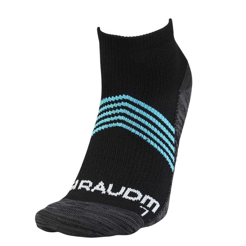 ジローム（GIRAUDM）（メンズ）靴下 シャインブロック アンクルソックス 3足組 25-28センチ BLUYELBLK SK5S0010-WA894-GRGSA BLU 伸縮 シンプル 遮熱素材