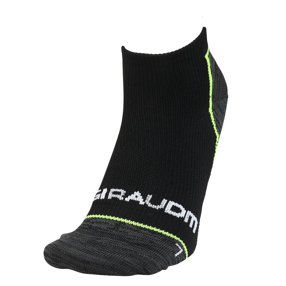 ジローム（GIRAUDM）（メンズ）靴下 シャインブロック アンクルソックス 3足組 25-28センチ BLKBLUYEL SK5S0011-WA894-GRGSA BLK 伸縮 シンプル 遮熱素材