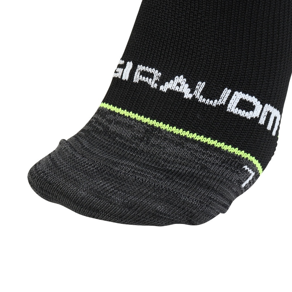 ジローム（GIRAUDM）（メンズ）靴下 シャインブロック アンクルソックス 3足組 25-28センチ BLKBLUYEL SK5S0011-WA894-GRGSA BLK 伸縮 シンプル 遮熱素材