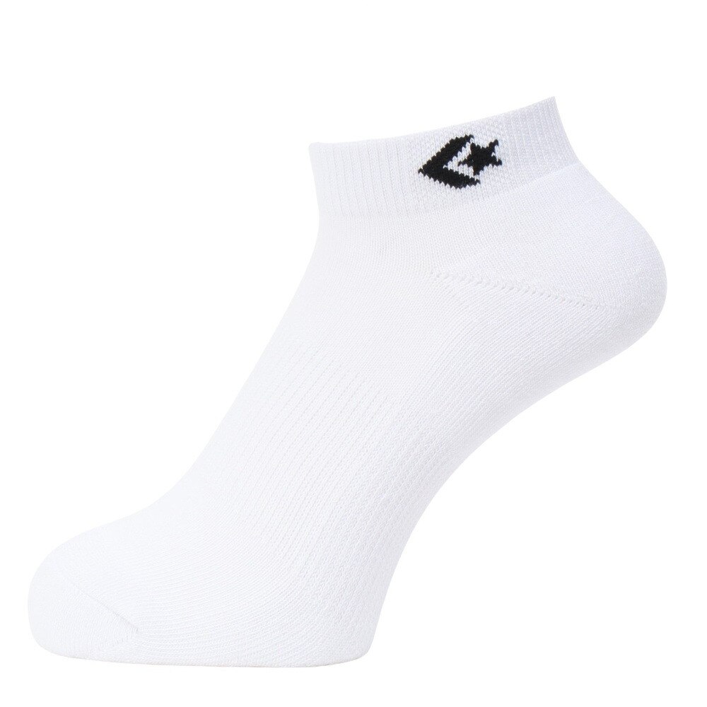 コンバース（CONVERSE）（メンズ）アンクルソックス 41900020 白 25-27センチ 3足組 シンプル スポーツ 部活 学生 私服 新調 衣替え 運動 ギフト プレゼント