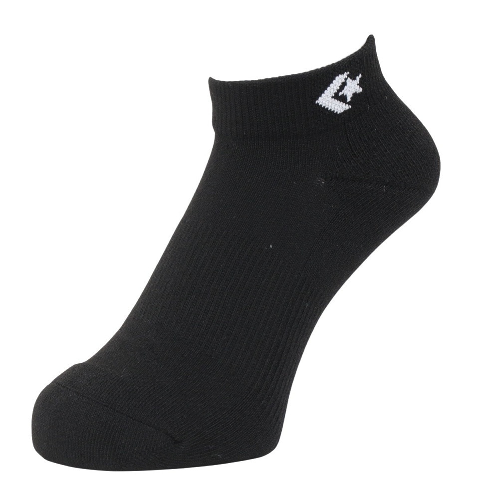 コンバース（CONVERSE）（メンズ）アンクルソックス 41900021 25-27センチ 3足組 シンプル スポーツ 部活 学生 私服 新調 衣替え 運動 ギフト プレゼント
