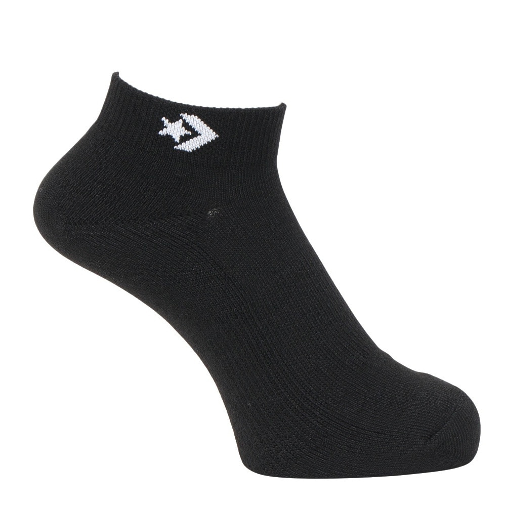 コンバース（CONVERSE）（メンズ）アンクルソックス 41900021 25-27センチ 3足組 シンプル スポーツ 部活 学生 私服 新調 衣替え 運動 ギフト プレゼント