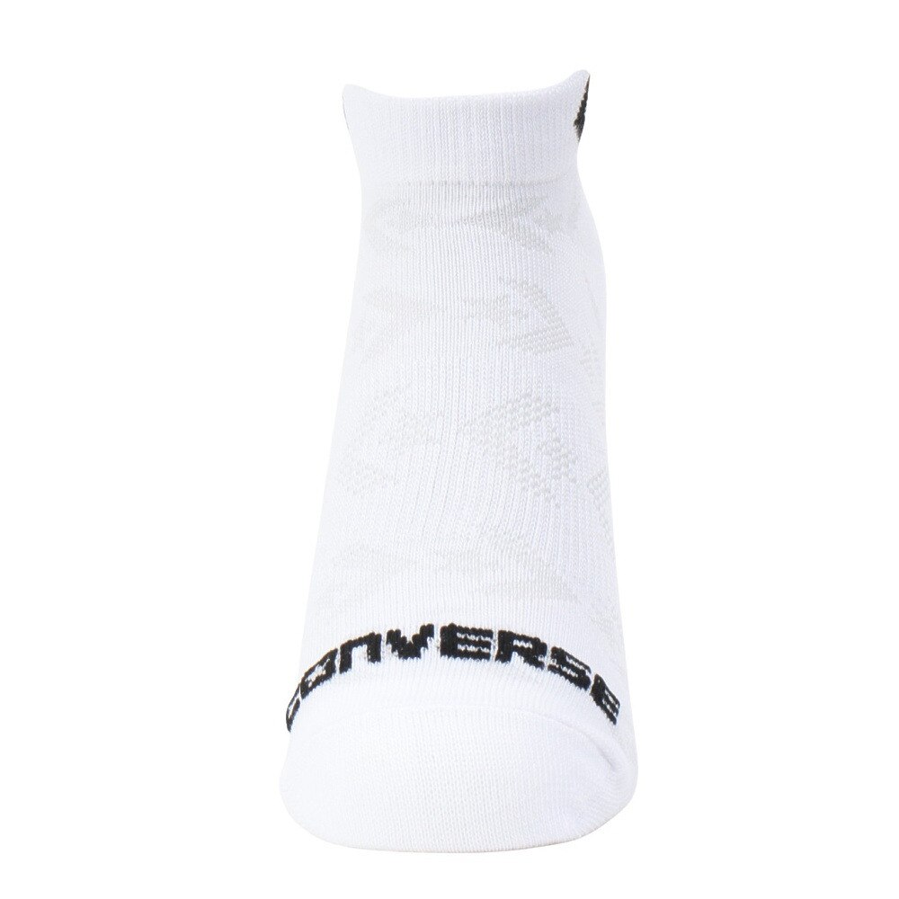 コンバース（CONVERSE）（メンズ）アンクルソックス メッシュ 3足組 W 白 25-27センチ 41900030 シンプル スポーツ 部活 学生 私服 新調 衣替え 運動 ギフト プレゼント