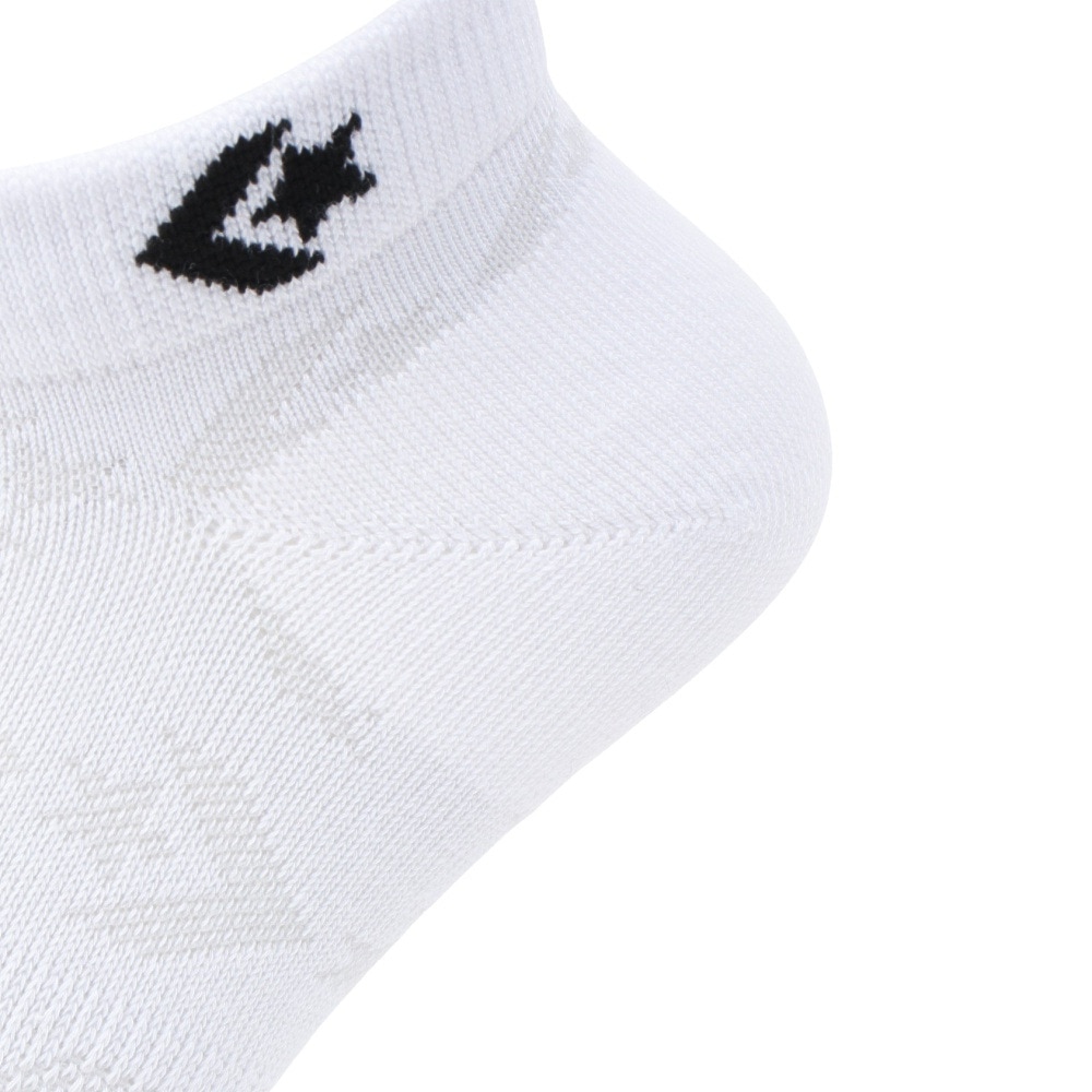 コンバース（CONVERSE）（メンズ）アンクルソックス メッシュ 3足組 W 白 25-27センチ 41900030 シンプル スポーツ 部活 学生 私服 新調 衣替え 運動 ギフト プレゼント