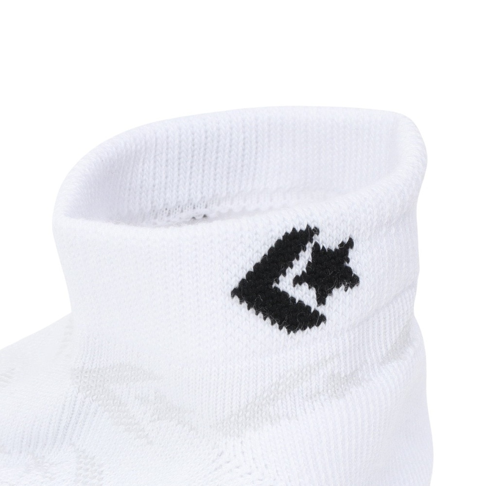 コンバース（CONVERSE）（メンズ）アンクルソックス メッシュ 3足組 W 白 25-27センチ 41900030 シンプル スポーツ 部活 学生 私服 新調 衣替え 運動 ギフト プレゼント