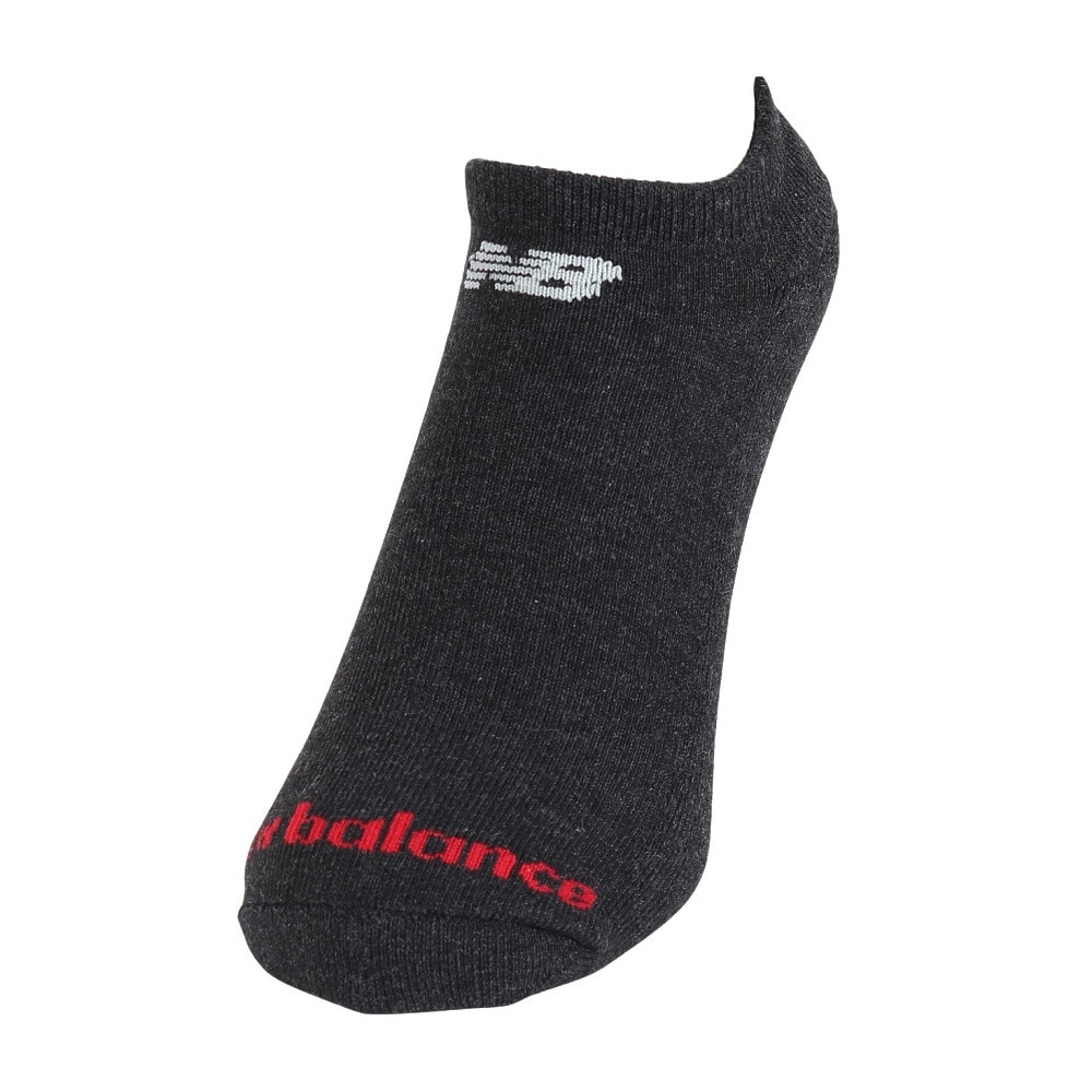 ニューバランス（new balance）（メンズ）靴下 アンクルソックス スニーカーレングス 3足組 23-29cm LAS55635AS1 くるぶし アンクル丈 ３足セット