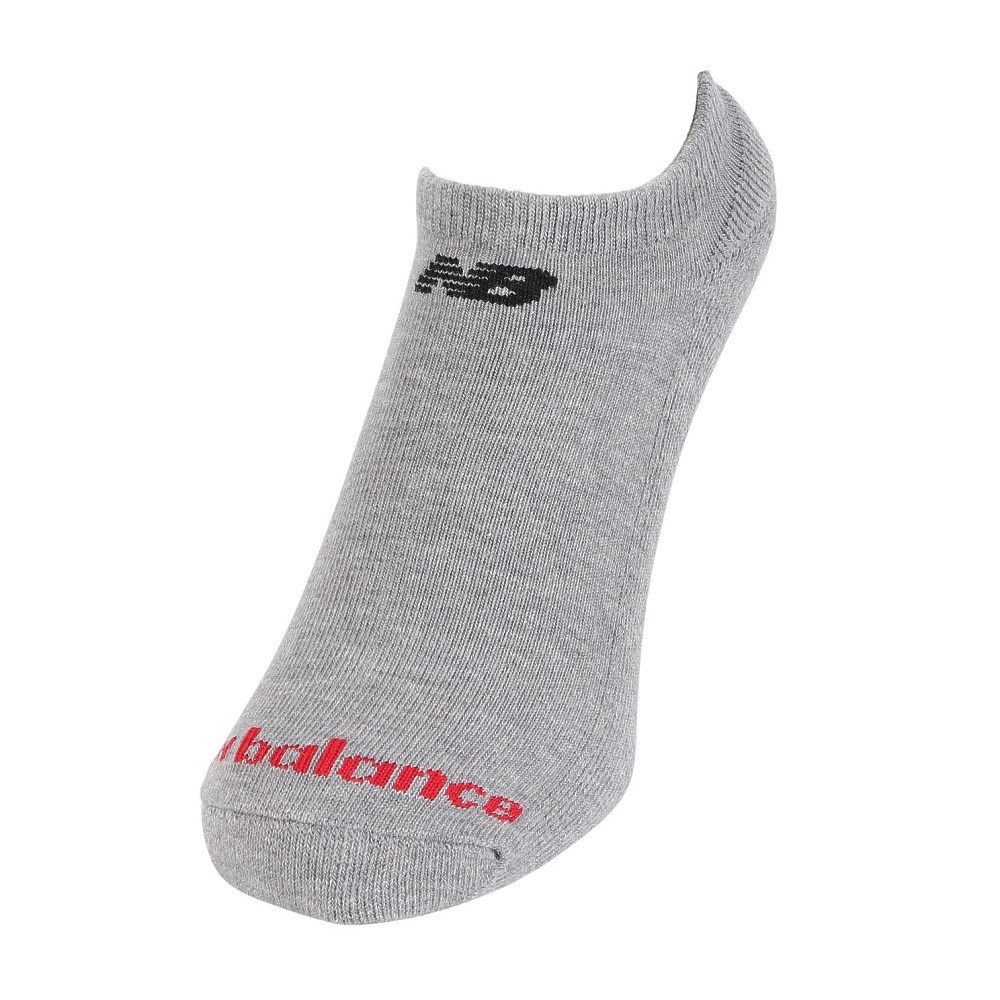 ニューバランス（new balance）（メンズ）靴下 アンクルソックス スニーカーレングス 3足組 23-29cm LAS55635AS1 くるぶし アンクル丈 ３足セット