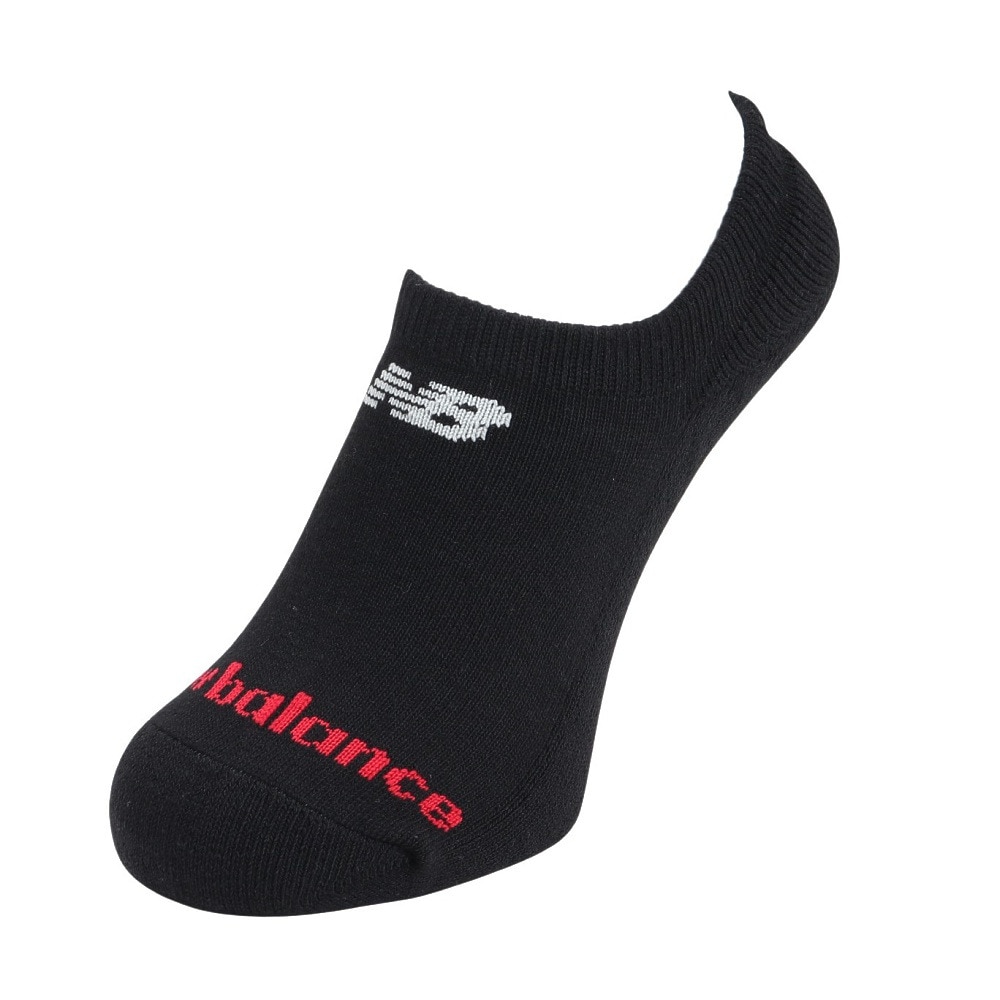 ニューバランス（new balance）（メンズ、レディース）靴下 スニーカーレングス ソックス 3足組 黒 LAS55635BK 3足セット スニーカー丈