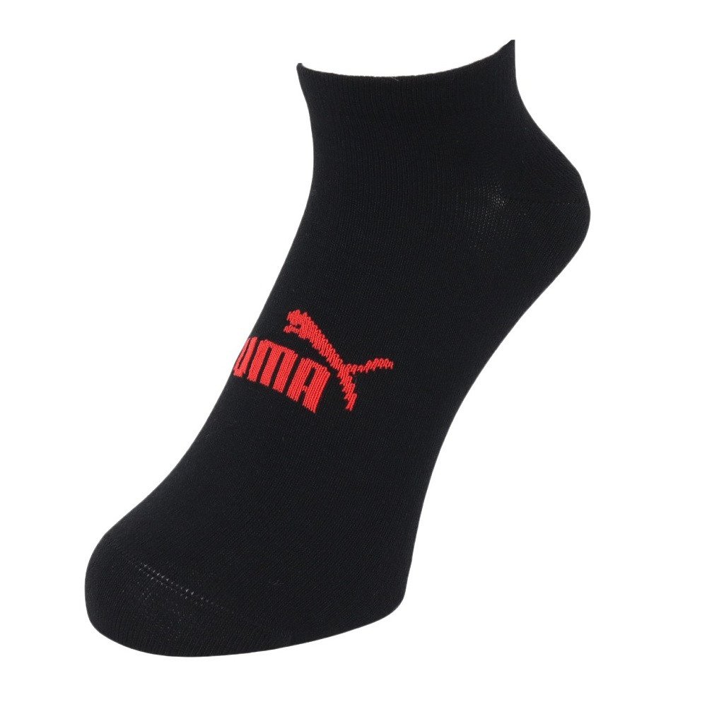 プーマ（PUMA）（メンズ）靴下 ロゴ スニーカーソックス 3足組 25.0cm 2823268-02 3色セット