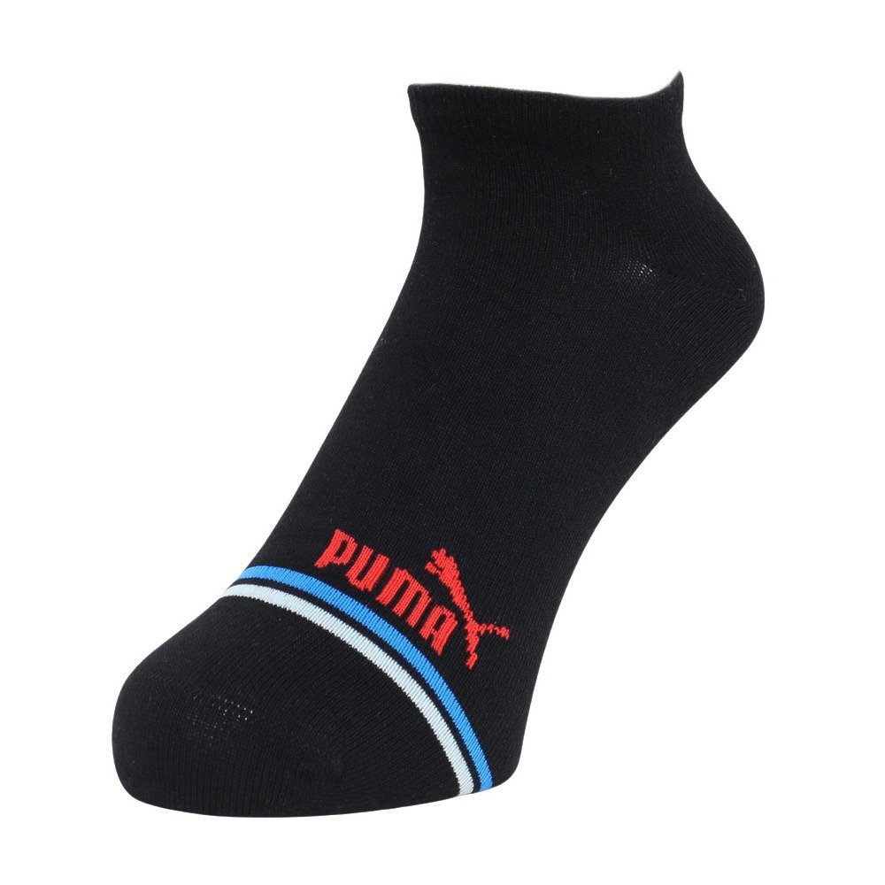 プーマ（PUMA）（メンズ）靴下 ライン スニーカーソックス 3足組 25.0