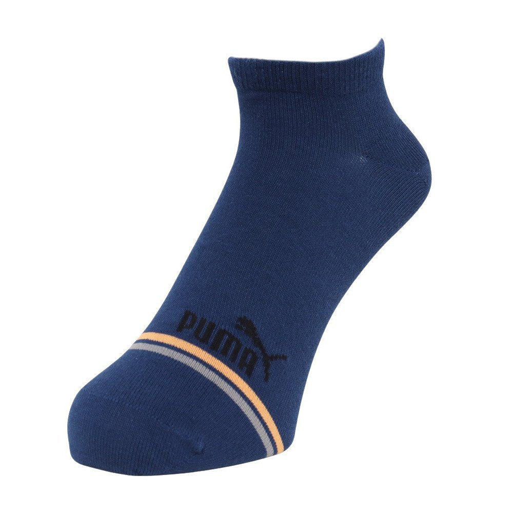 プーマ（PUMA）（メンズ）靴下 ライン スニーカーソックス 3足組 25.0
