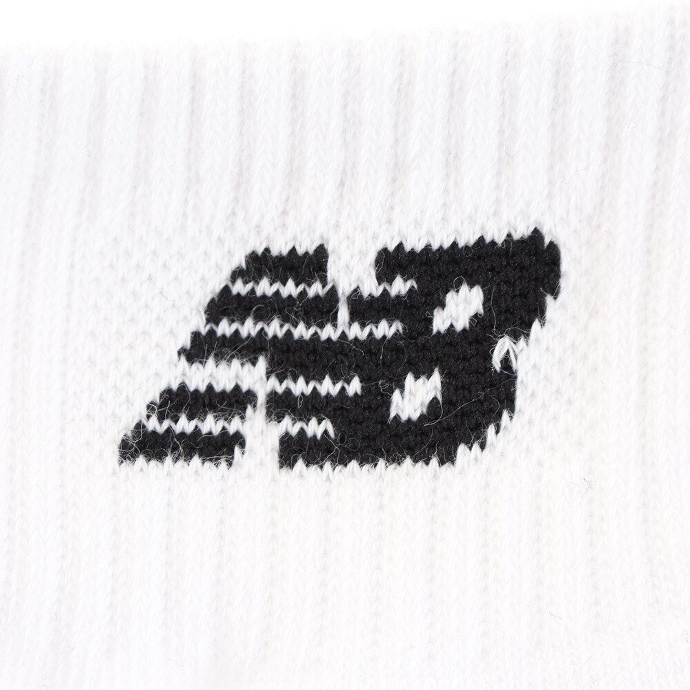 ニューバランス（new balance）（メンズ）ミッドレングスソックス 3足組 JASL7793BKW