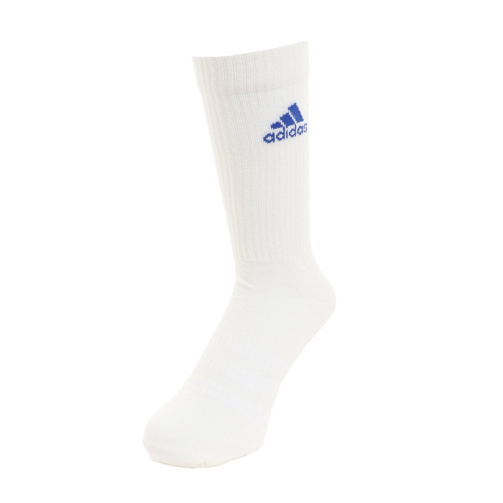 アディダス（adidas）（メンズ）クッション クルー ソックス 3足組み FXI66-H27749 スポーツ用品はスーパースポーツゼビオ