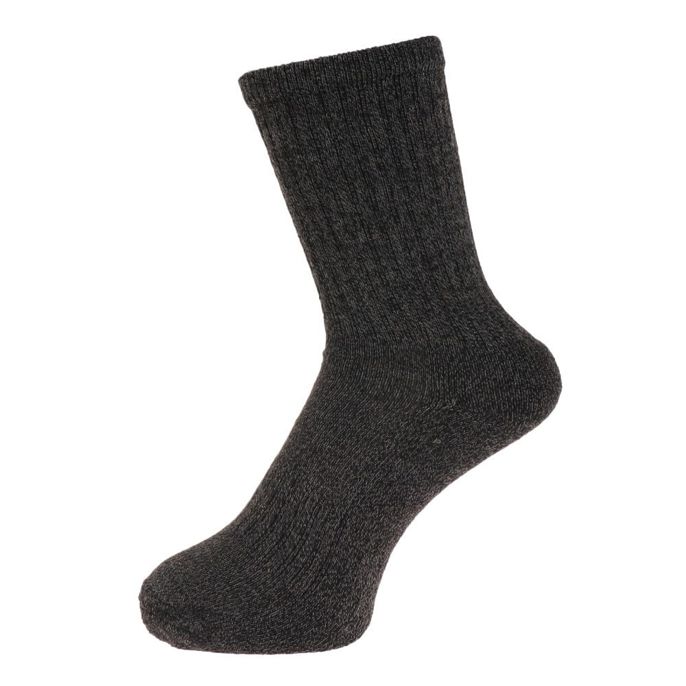 ノーブランド（NO BRAND）（メンズ）ヒートクロス 3足組 パイルソックス 25.0～28.0cm 894NN2OK0411 GRY