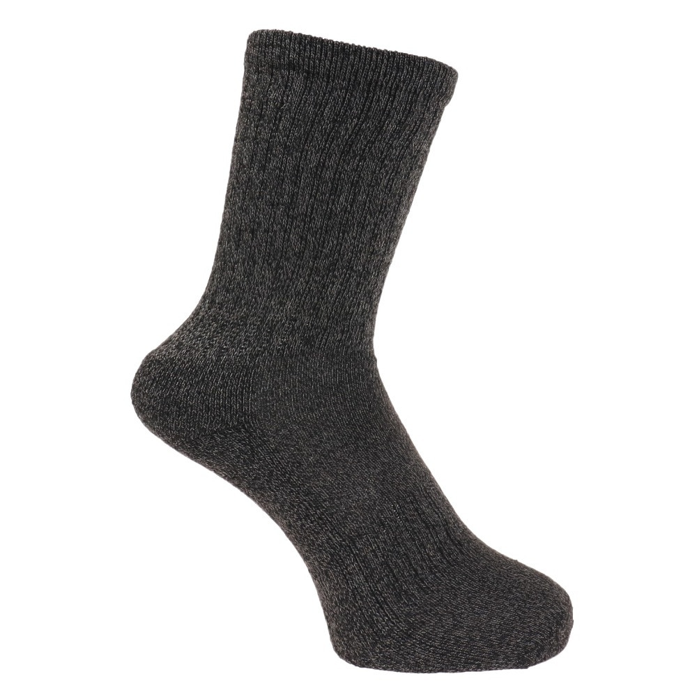 ノーブランド（NO BRAND）（メンズ）ヒートクロス 3足組 パイルソックス 25.0～28.0cm 894NN2OK0411 GRY
