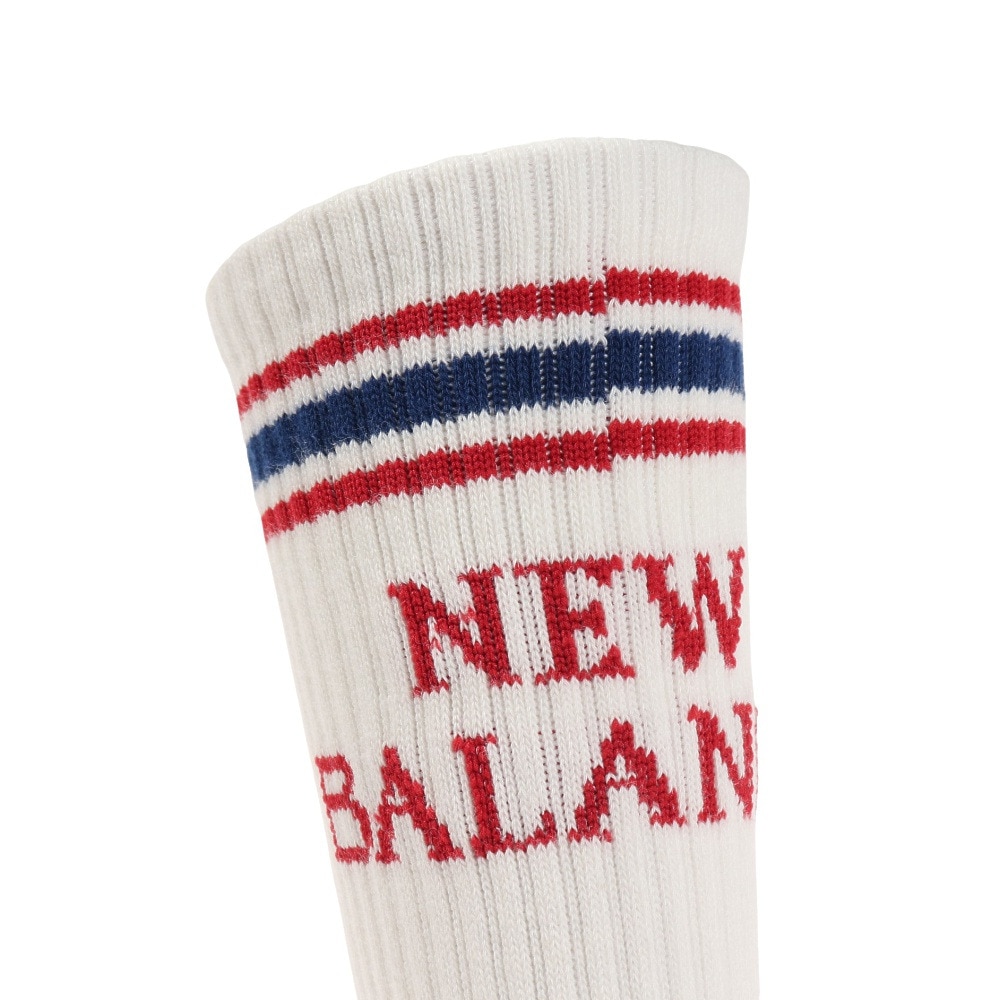 ニューバランス（new balance）（メンズ、レディース）アンクル & ミドル 2足組ソックス LAS32462AS1