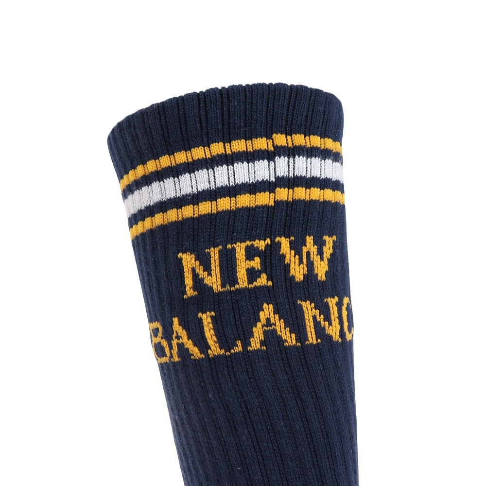 ニューバランス（new balance）（メンズ、レディース）アンクル & ミドル 2足組ソックス LAS32462AS2
