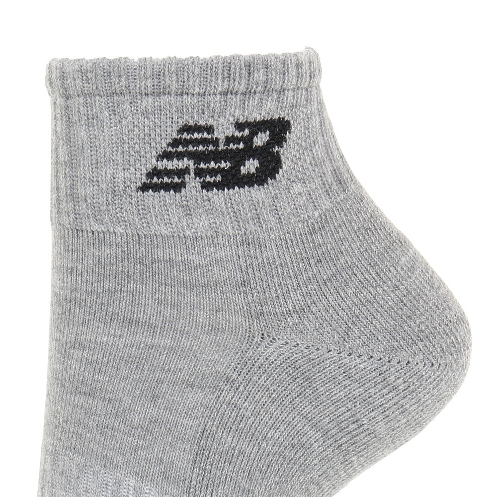 ニューバランス（new balance）（メンズ、レディース）ミッドレングス3足組ソックス LAS35705AS1