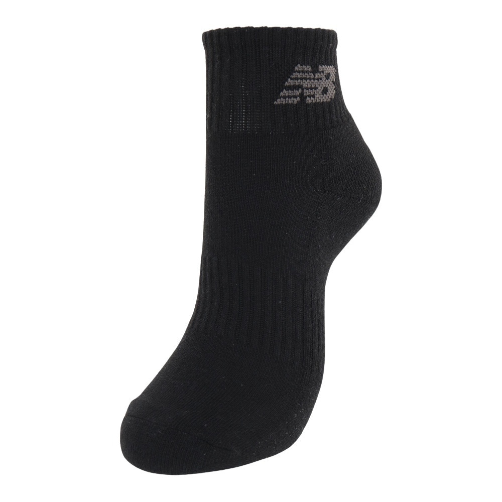 ニューバランス（new balance）（メンズ、レディース）ミッドレングス3足組ソックス LAS35705AS1