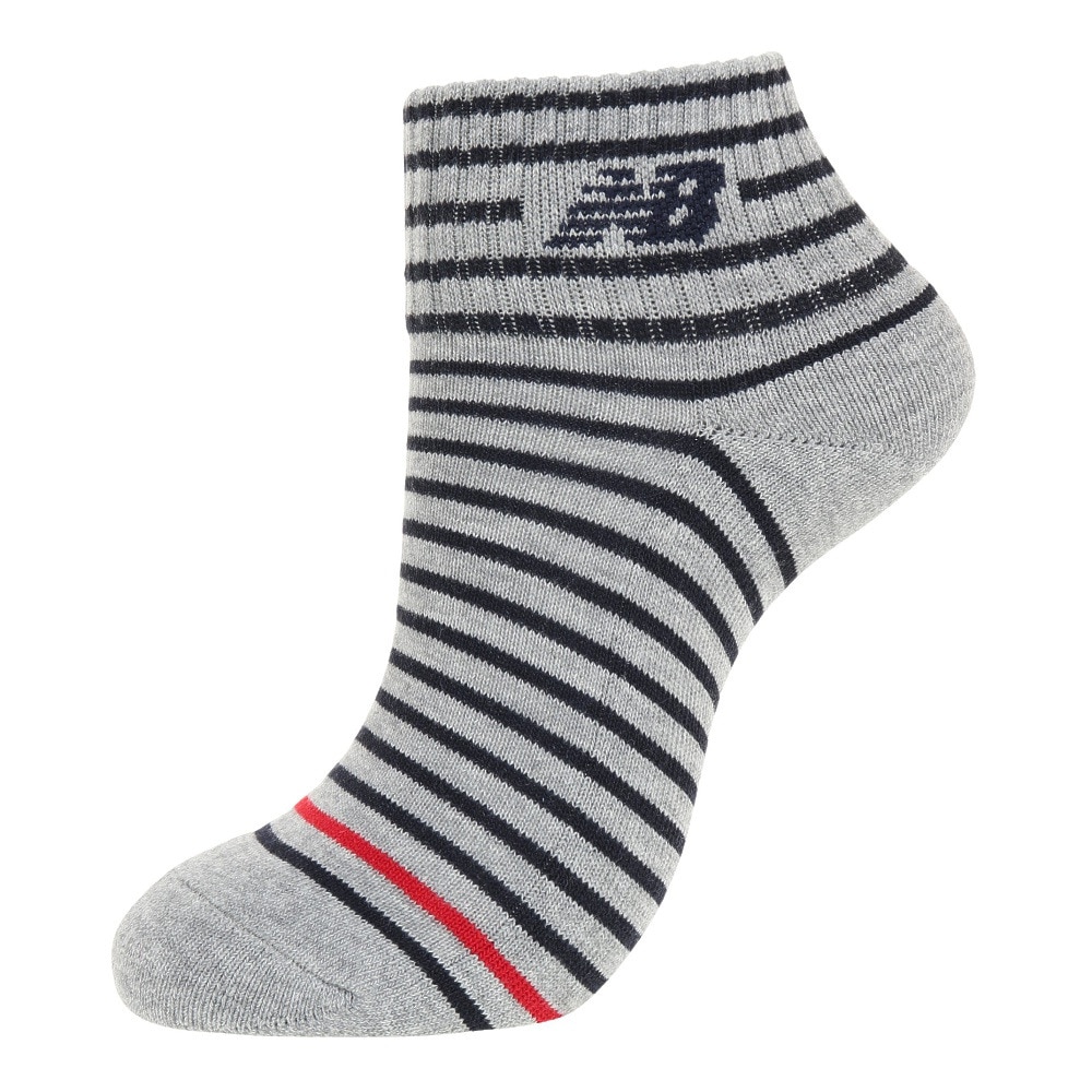ニューバランス（new balance）（メンズ、レディース）ミッドレングス3足組ソックス LAS35705AS5