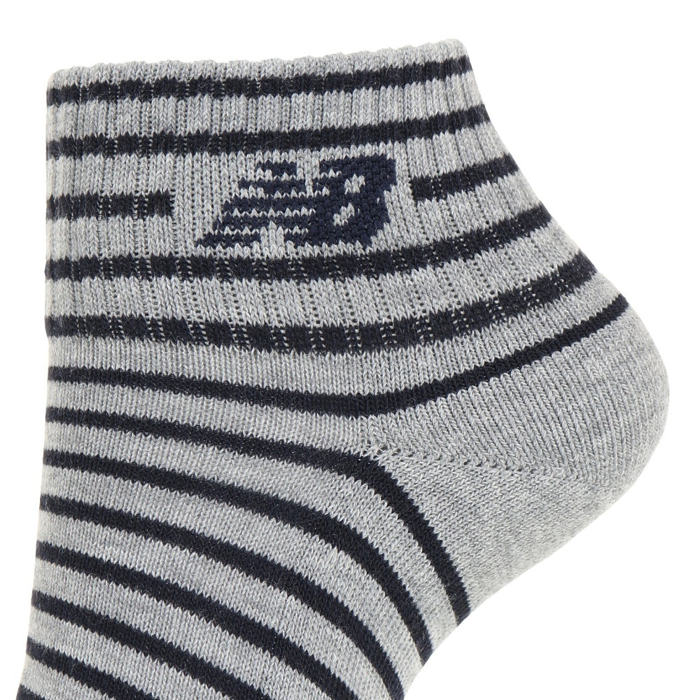 ニューバランス（new balance）（メンズ、レディース）ミッドレングス3足組ソックス LAS35705AS5