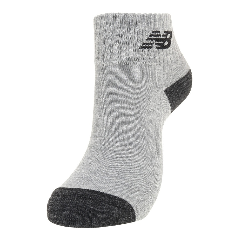 ニューバランス（new balance）（メンズ、レディース）ミッドレングス3足組ソックス LAS35705AS6