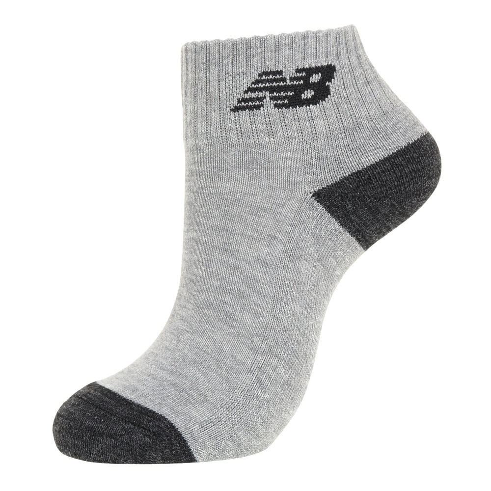 ニューバランス（new balance）（メンズ、レディース）ミッドレングス3足組ソックス LAS35705AS6
