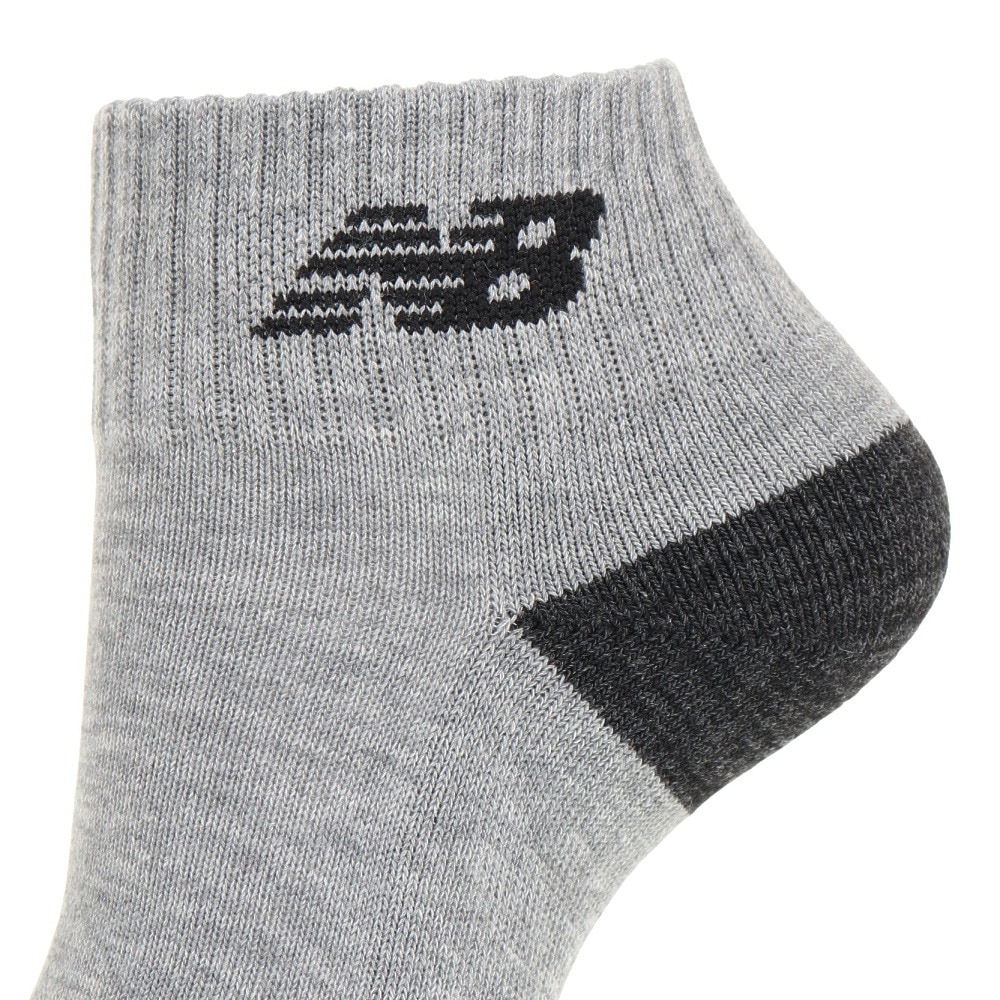 ニューバランス（new balance）（メンズ、レディース）ミッドレングス3足組ソックス LAS35705AS6
