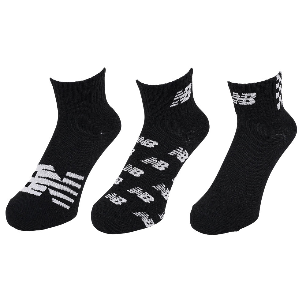 ニューバランス（new balance）（メンズ）ミッドレングス3足組ソックス LAS35705AS8
