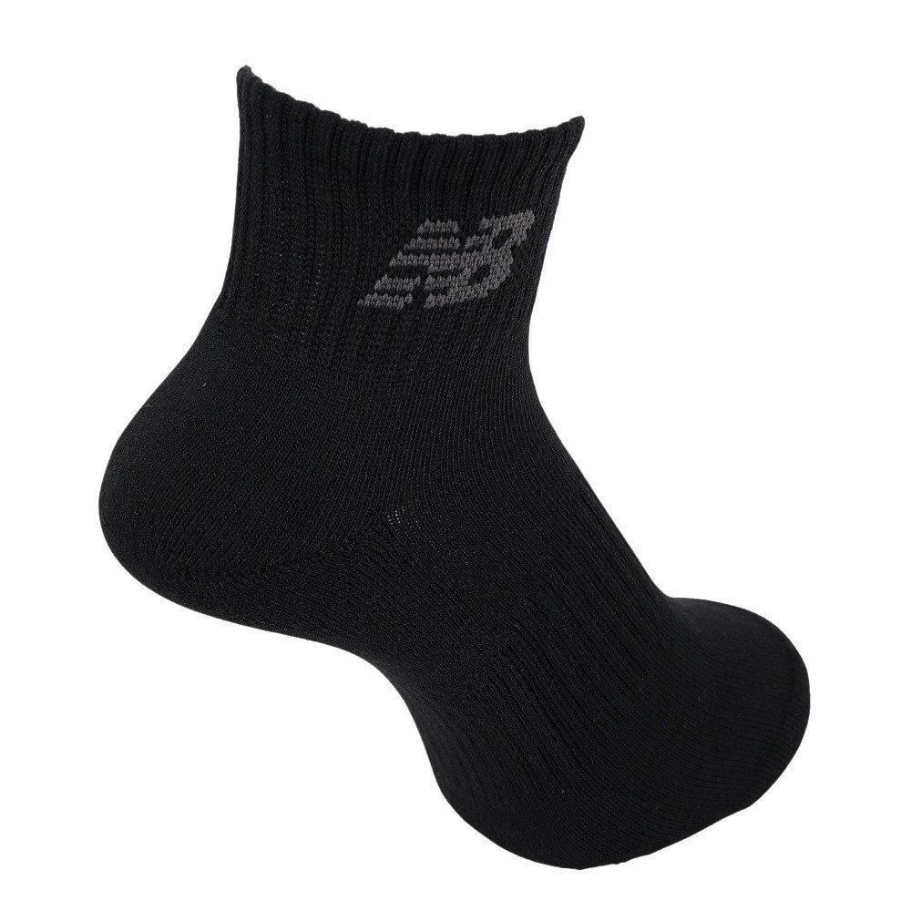 ニューバランス（new balance）（メンズ）ミッドレングス 3足組ソックス LAS35705BK