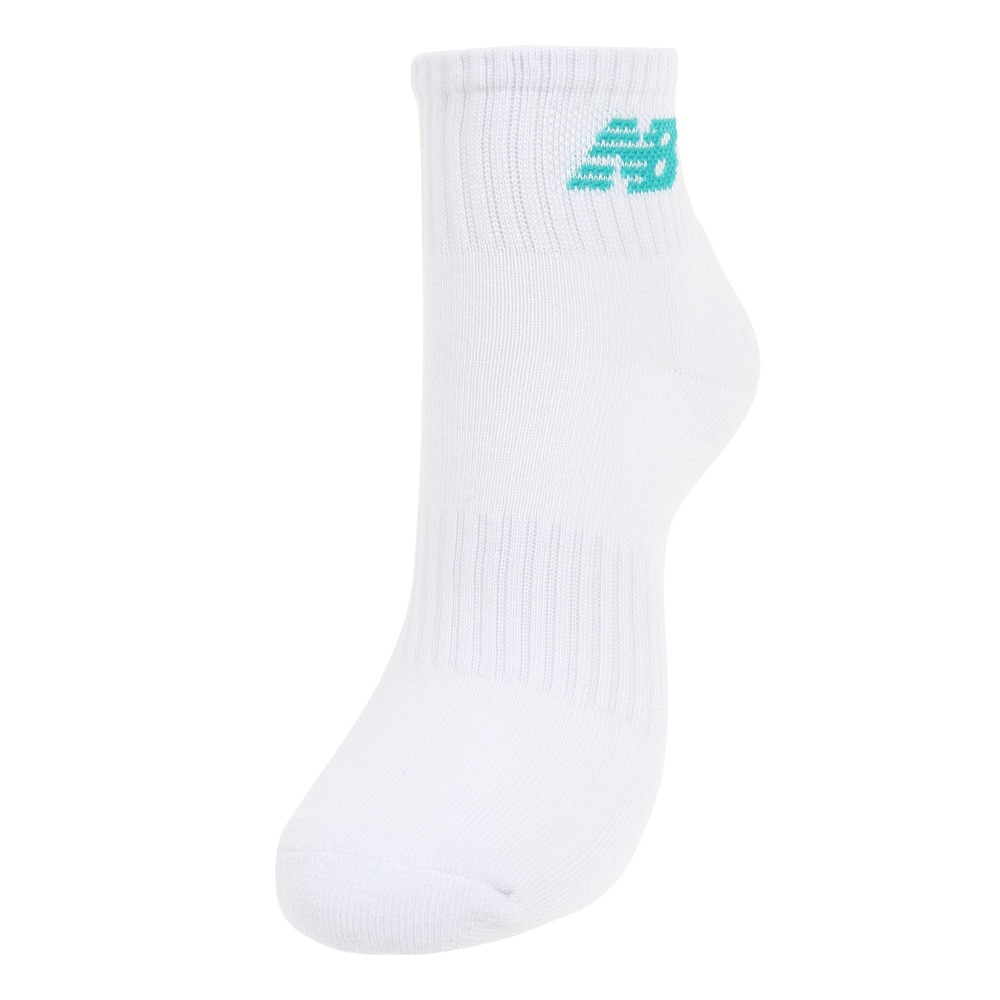 ニューバランス（new balance）（メンズ、レディース）ミッドレングス3足組ソックス LAS35705WM