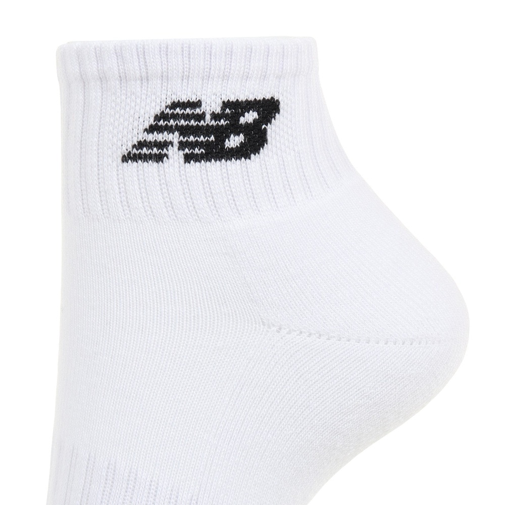 ニューバランス（new balance）（メンズ、レディース）ミッドレングス3足組ソックス LAS35705WT