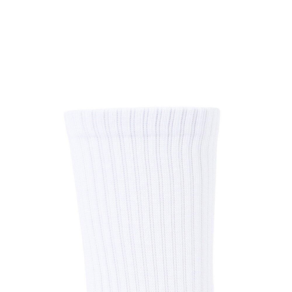 クー（Coo.）（メンズ）パイル レギュラーソックス 3足組 894Q3OK0010WHT