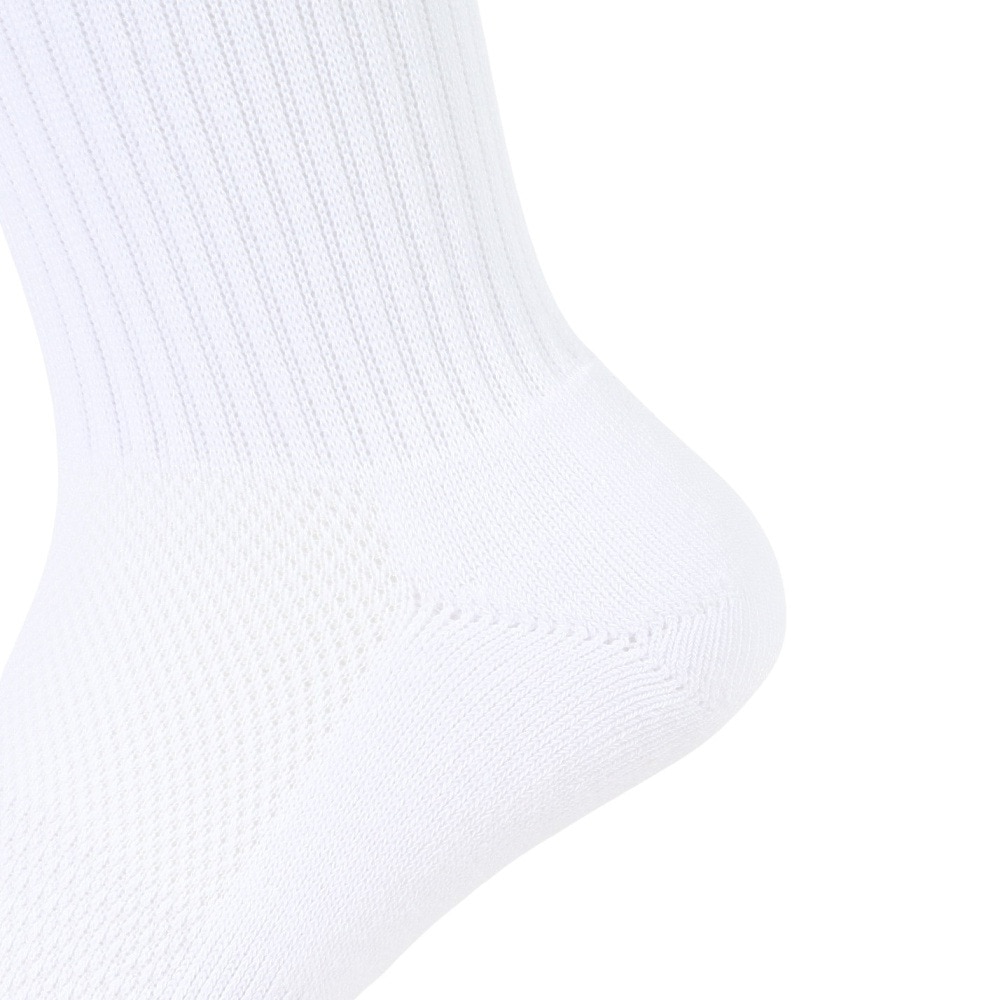 クー（Coo.）（メンズ）パイル レギュラーソックス 3足組 894Q3OK0010WHT