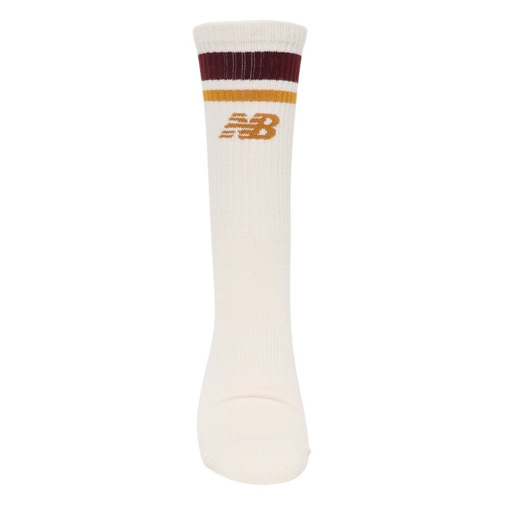 ニューバランス（new balance）（メンズ、レディース）ライン ミッドカフ 3Pソックス 3足組 LAS32163AS3