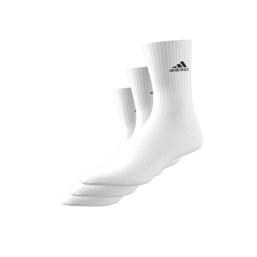 アディダス（adidas）（メンズ）クッション クルーソックス 3足組 EBB96-HT3446