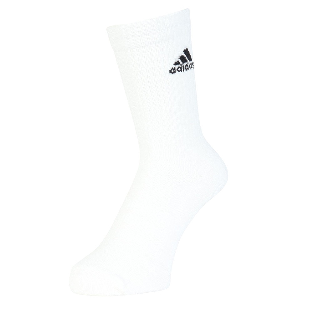 アディダス（adidas）（メンズ）クッション クルーソックス 3足組 EBB96-IC1311