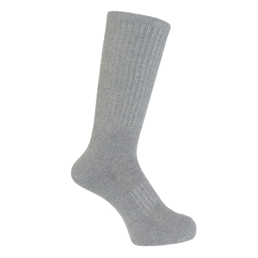 クー（Coo.）（メンズ）HEAT-X 3足組 クルー ソックス GRYCGYBLK 894Q3OK0292 GRY 防寒