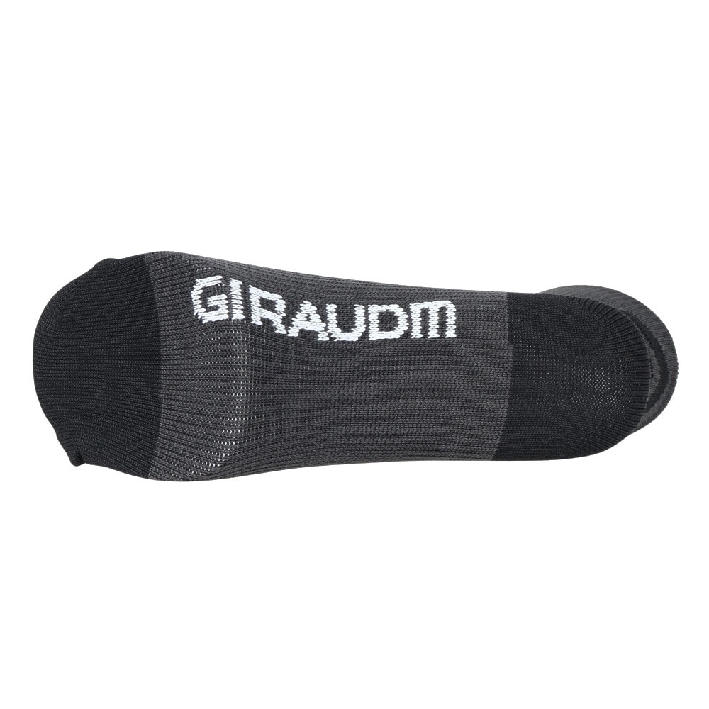 ジローム（GIRAUDM）（レディース、キッズ）ストロングクルーソックス GRYNVYBLK 3足組 SK3F0002-WA894-GROK