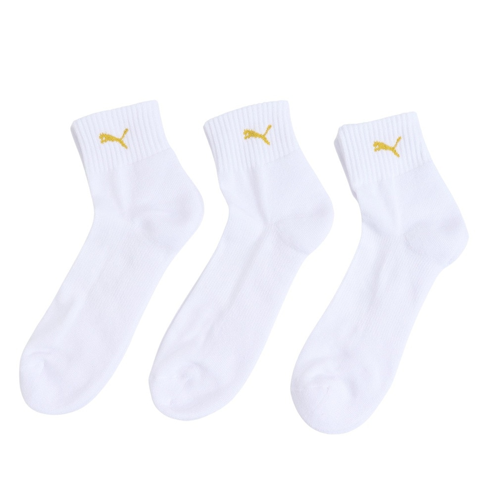 プーマ（PUMA）（メンズ）SPORT QUARTER ソックス 3足組 2823089-01-279