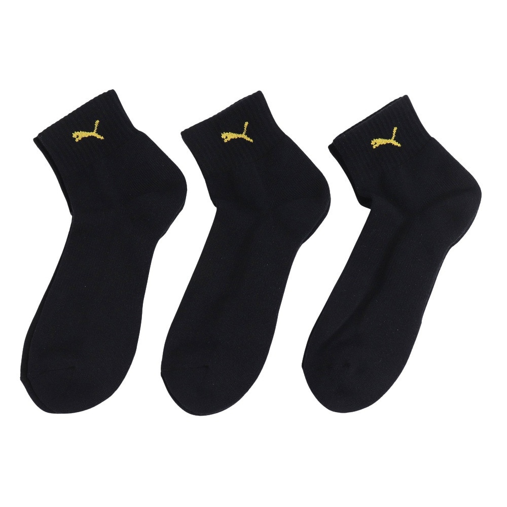 プーマ（PUMA）（メンズ）クォーターソックス 3足組 25～27cm 2823089-02-257