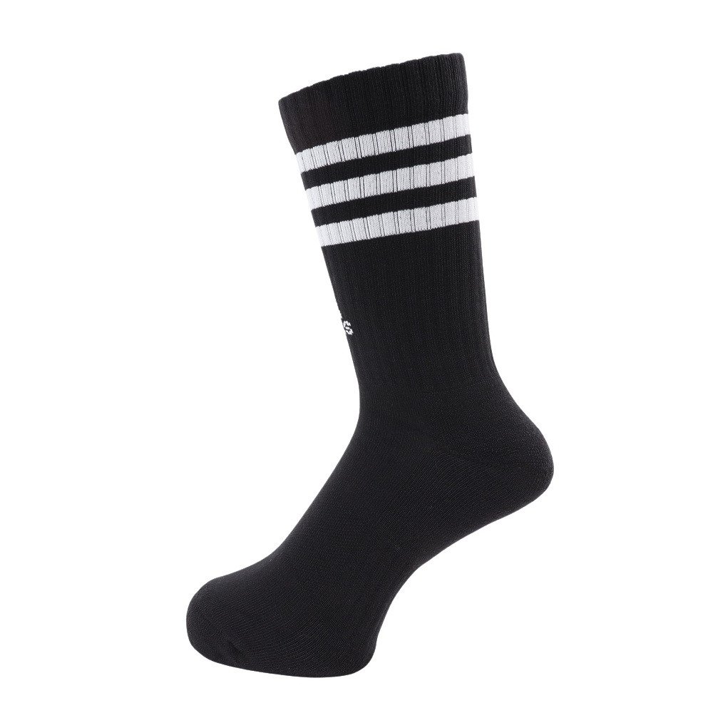 アディダス（adidas）（メンズ）スリーストライプス クッション クルー ソックス 3足組 EBB67-IC1321