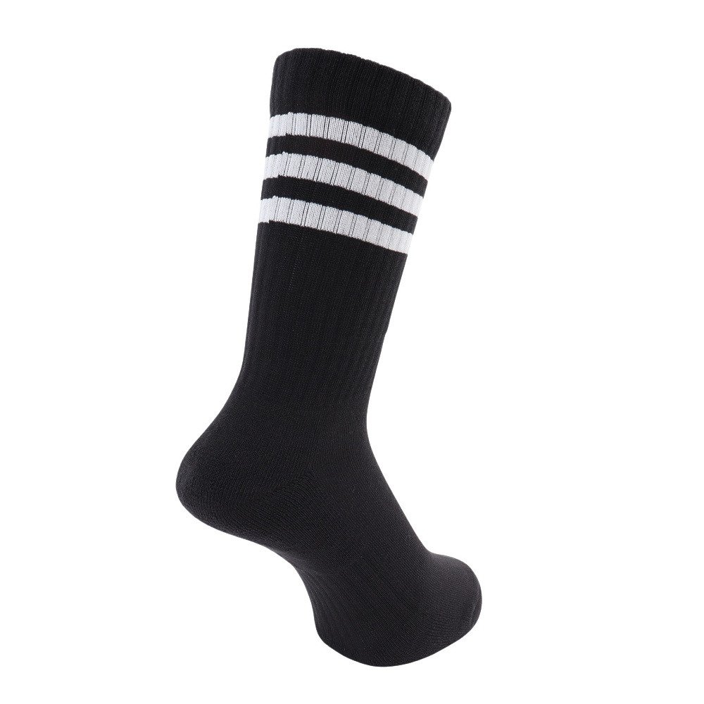 アディダス（adidas）（メンズ）スリーストライプス クッション クルー ソックス 3足組 EBB67-IC1321