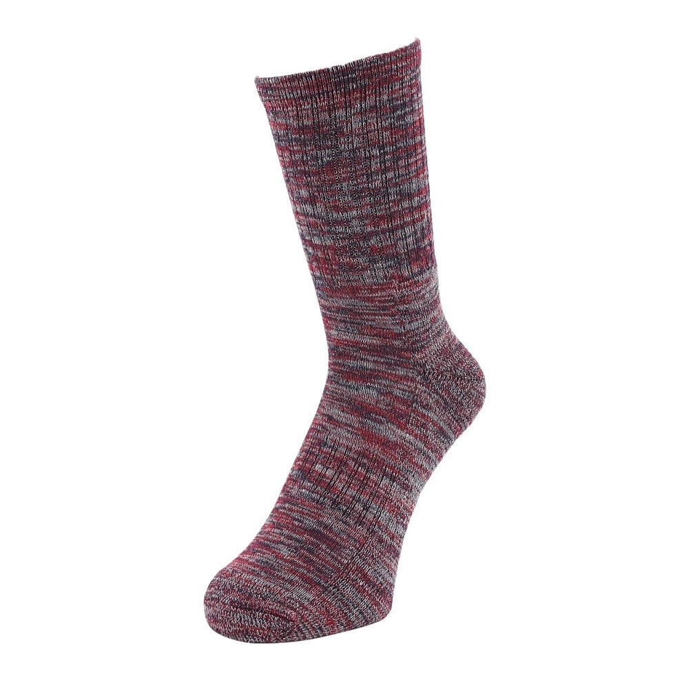 クー（Coo.）（メンズ）HEAT-X 3足組 クルー丈 ソックス REDNVYBLK 894Q4GSA0067 RED 25-28cm 抗菌防臭