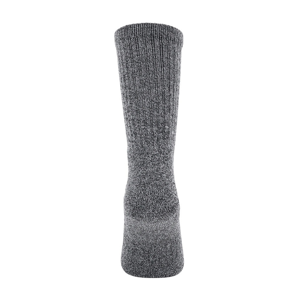 クー（Coo.）（メンズ）HEAT-X 3足組 クルー丈 ソックス CGYNVYBLK 894Q4GSA0068 CGRY 25-28cm 抗菌防臭