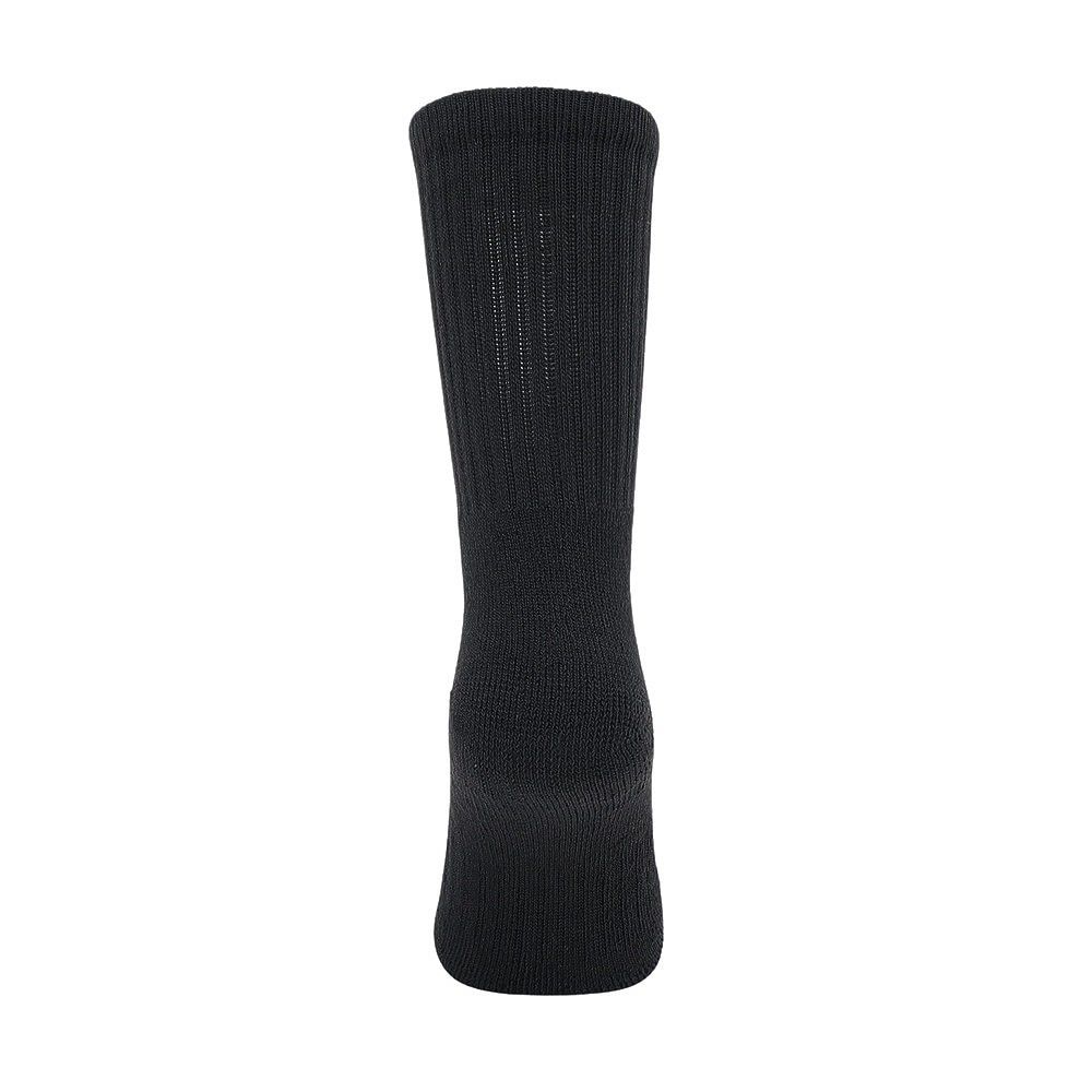 クー（Coo.）（メンズ）ヒートクロス クルーソックス 3足組 894Q4GSA0069 BLK 黒 25-28cm 抗菌防臭