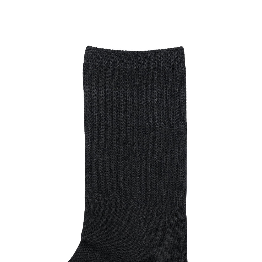クー（Coo.）（メンズ）ヒートクロス クルーソックス 3足組 894Q4GSA0069 BLK 黒 25-28cm 抗菌防臭